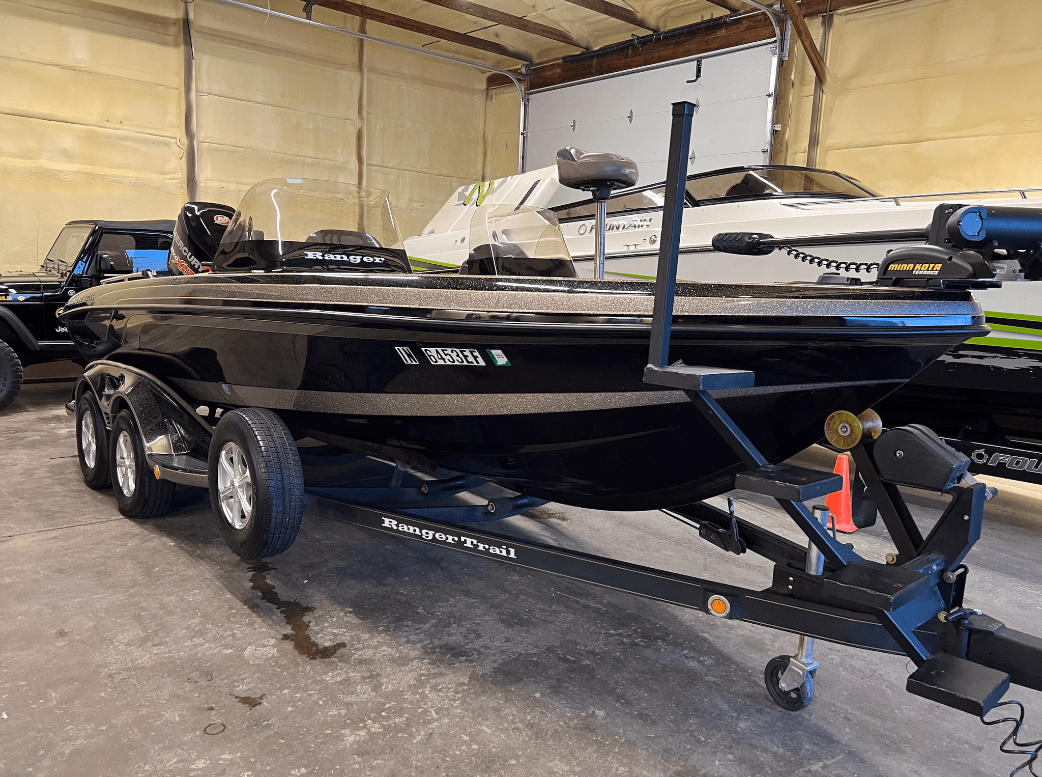 Aluminum panels post-polish — chrome-grade reflectivity restored.